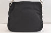 Authentic GUCCI Bamboo 2Way Shoulder Hand Bag Nylon Leather 0011638 Black 2789K