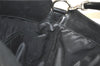 Authentic GUCCI Bamboo 2Way Shoulder Hand Bag Nylon Leather 0011638 Black 2789K