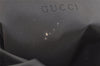 Authentic GUCCI Bamboo 2Way Shoulder Hand Bag Nylon Leather 0011638 Black 2789K