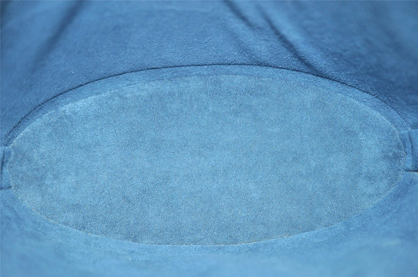 Authentic Louis Vuitton Epi Saint Jacques Hand Bag Blue M52275 LV 2790I