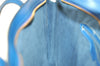 Authentic Louis Vuitton Epi Saint Jacques Hand Bag Blue M52275 LV 2790I