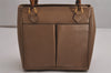 Authentic GUCCI Bamboo 2Way Shoulder Hand Bag Purse Leather Beige Junk 2790J