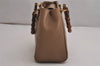 Authentic GUCCI Bamboo 2Way Shoulder Hand Bag Purse Leather Beige Junk 2790J