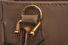Authentic GUCCI Bamboo 2Way Shoulder Hand Bag Purse Leather Beige Junk 2790J