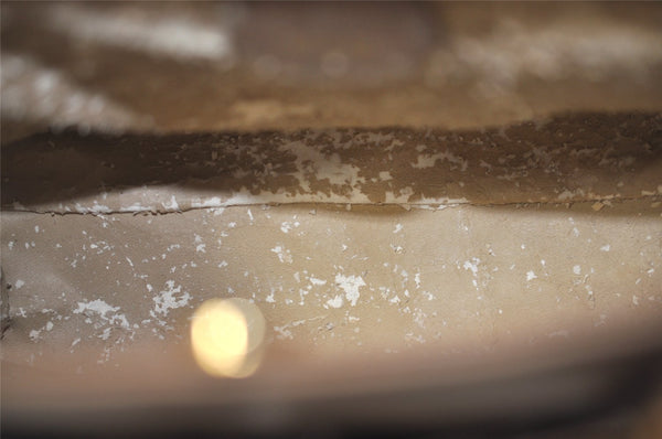 Authentic GUCCI Bamboo 2Way Shoulder Hand Bag Purse Leather Beige Junk 2790J