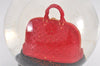 Authentic Louis Vuitton Novelty Snow Dome VIP Alma Red LV Box 2792K