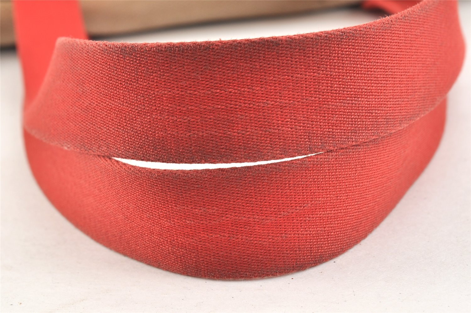 Authentic Louis Vuitton Antigua Cabas GM Tote Bag White Red M40032 LV 2794K