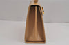 Authentic Salvatore Ferragamo Gancini Leather 2Way Shoulder Hand Bag Beige 2795J