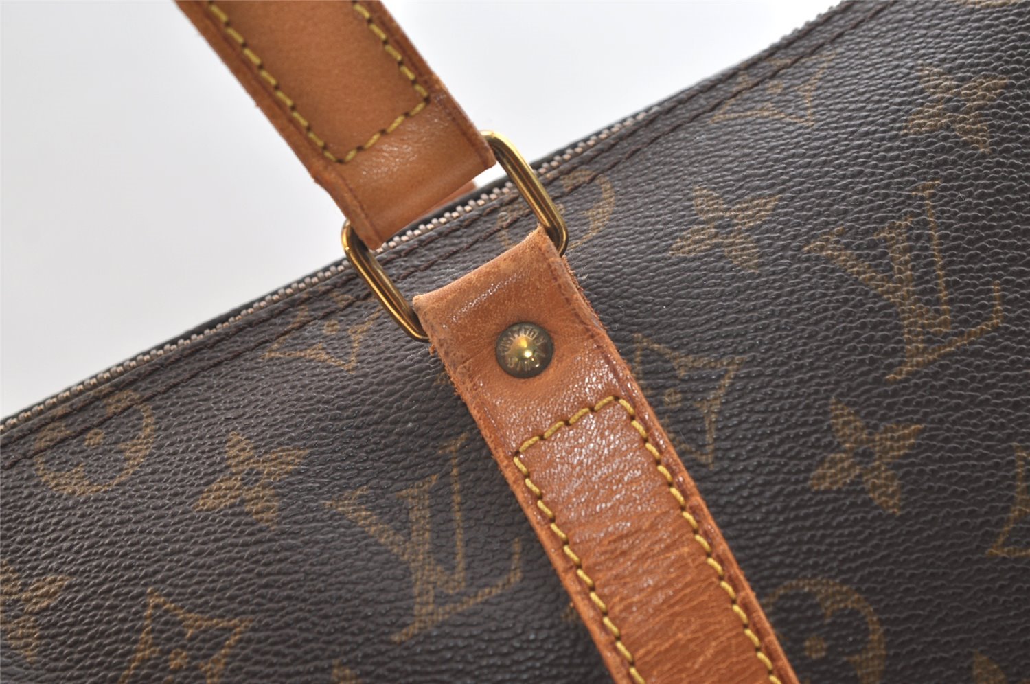 Authentic Louis Vuitton Monogram Flanerie 45 Shoulder Bag M51115 Junk 2795K