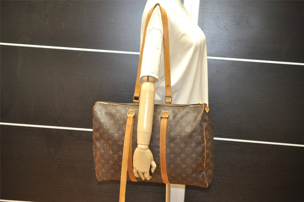 Authentic Louis Vuitton Monogram Flanerie 45 Shoulder Bag M51115 Junk 2795K