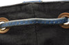 Authentic Louis Vuitton Epi Petit Noe Shoulder Drawstring Bag M44105 Blue 2796I
