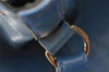 Authentic Louis Vuitton Epi Petit Noe Shoulder Drawstring Bag M44105 Blue 2796I