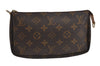 Authentic Louis Vuitton Monogram Pochette Accessoires Pouch M51980 LV 2796J
