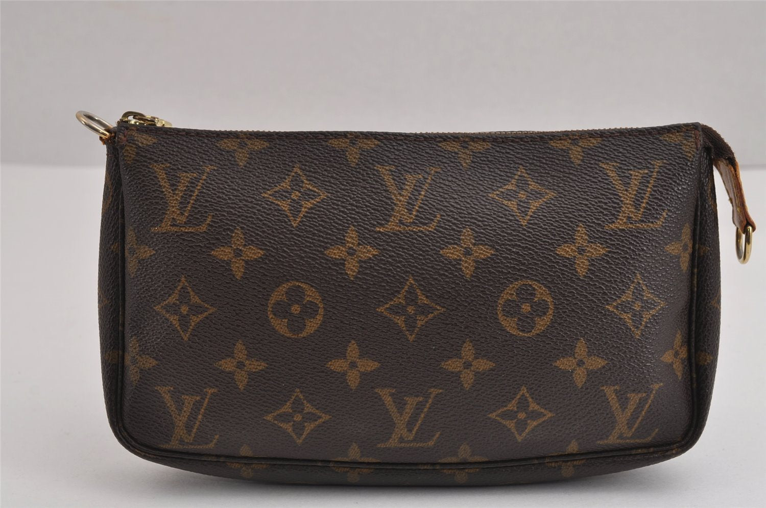 Authentic Louis Vuitton Monogram Pochette Accessoires Pouch M51980 LV 2796J