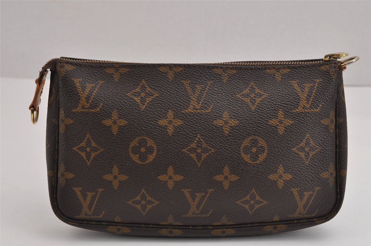 Authentic Louis Vuitton Monogram Pochette Accessoires Pouch M51980 LV 2796J