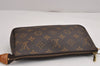 Authentic Louis Vuitton Monogram Pochette Accessoires Pouch M51980 LV 2796J
