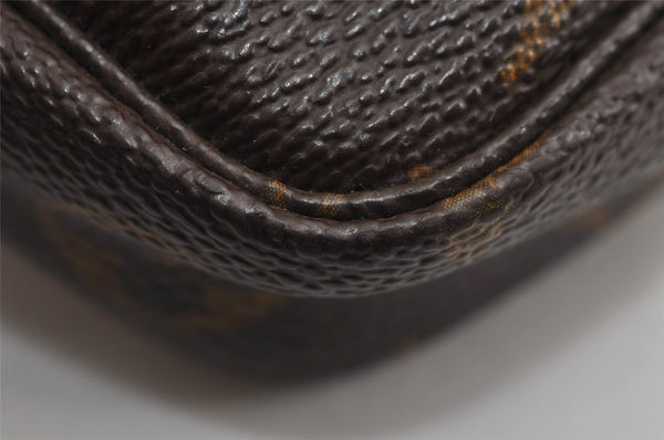 Authentic Louis Vuitton Monogram Pochette Accessoires Pouch M51980 LV 2796J