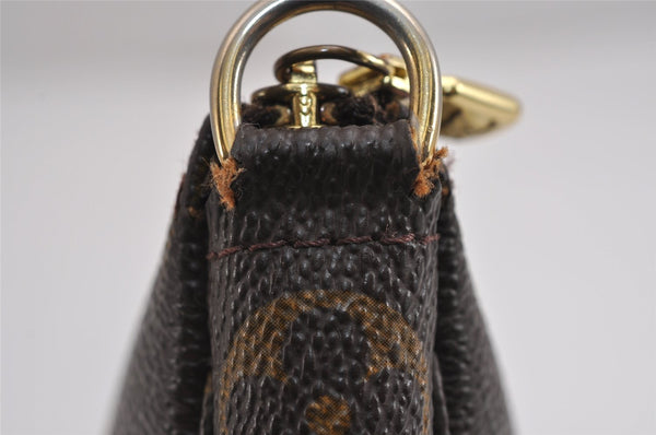 Authentic Louis Vuitton Monogram Pochette Accessoires Pouch M51980 LV 2796J