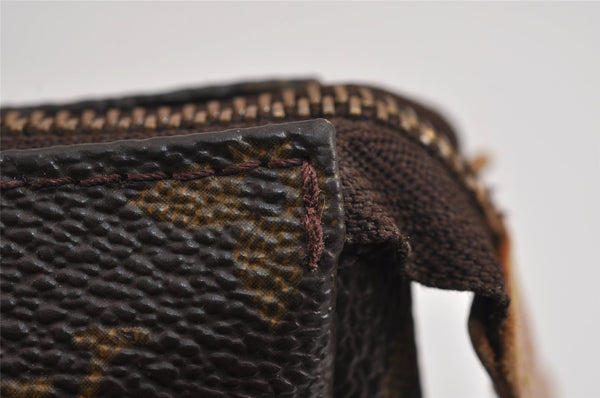 Authentic Louis Vuitton Monogram Pochette Accessoires Pouch M51980 LV 2796J