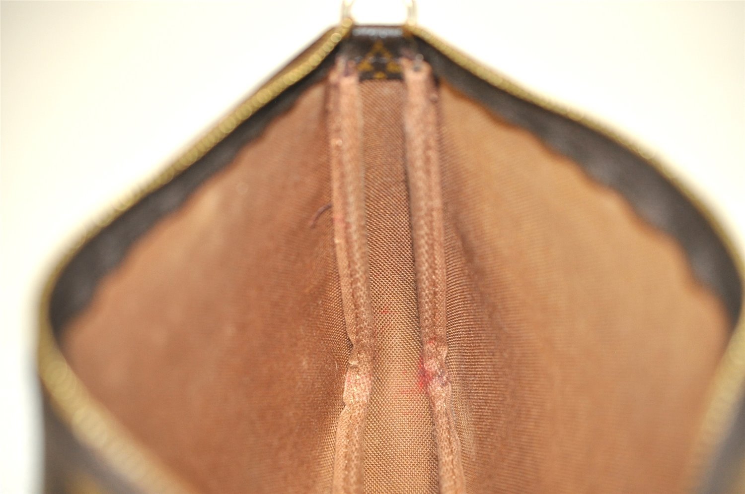 Authentic Louis Vuitton Monogram Pochette Accessoires Pouch M51980 LV 2796J