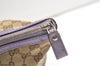 Authentic GUCCI Lovely Heart Hand Tote Bag GG Canvas Leather 257069 Brown 2796K