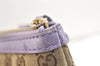 Authentic GUCCI Lovely Heart Hand Tote Bag GG Canvas Leather 257069 Brown 2796K