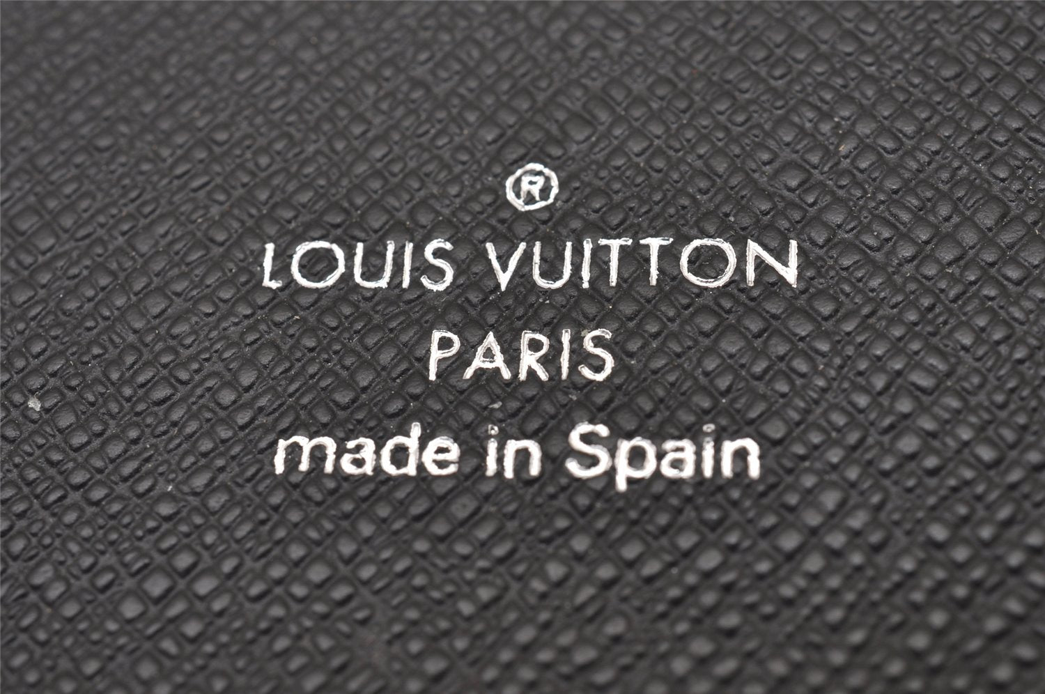 Authentic Louis Vuitton Damier Graphite Zippy Organizer Wallet N63077 LV 2797I