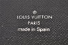 Authentic Louis Vuitton Damier Graphite Zippy Organizer Wallet N63077 LV 2797I