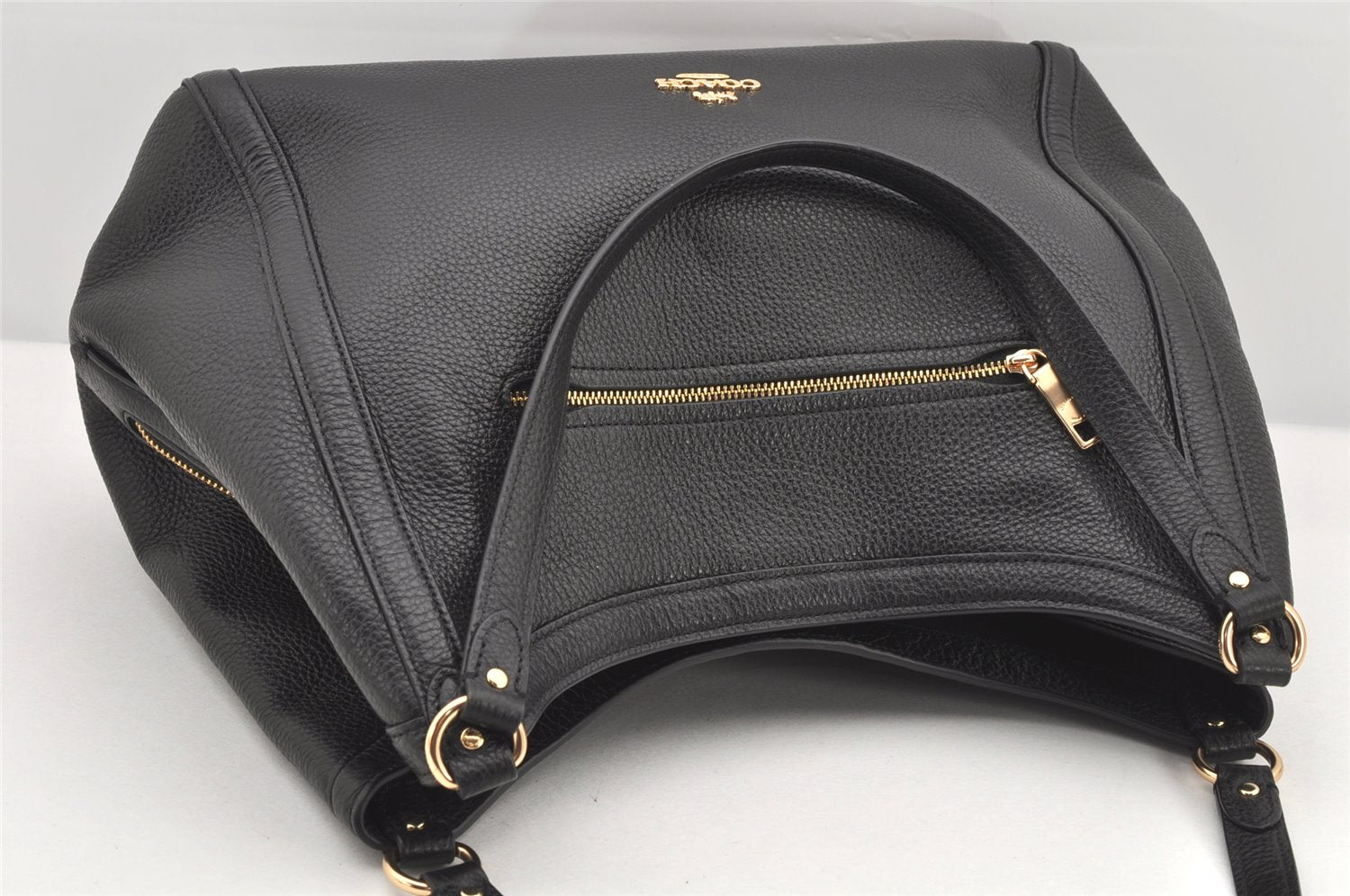 Authentic COACH Vintage Shoulder Hand Bag Leather C6231 Black 2797K