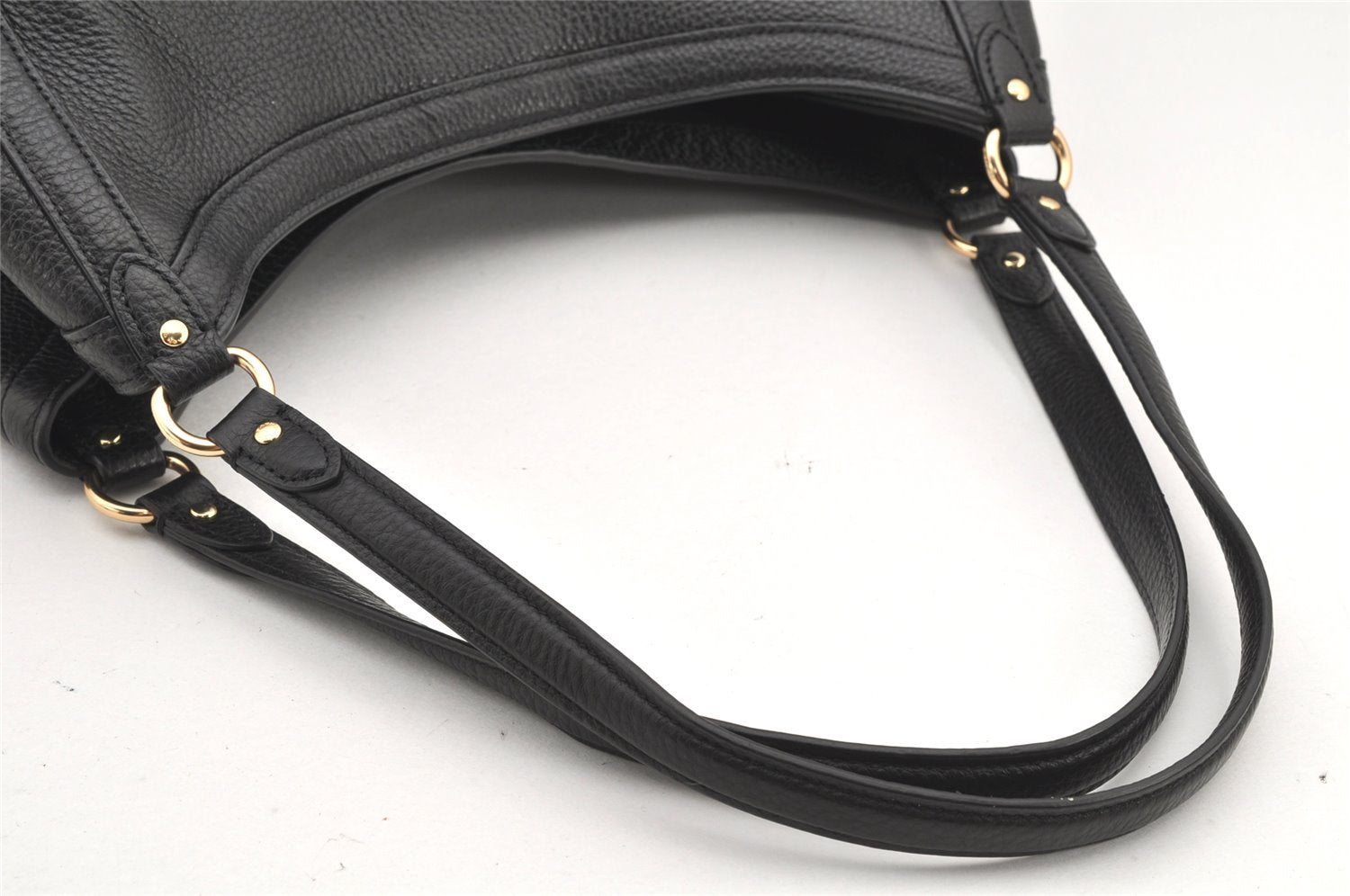 Authentic COACH Vintage Shoulder Hand Bag Leather C6231 Black 2797K