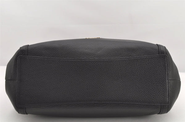 Authentic COACH Vintage Shoulder Hand Bag Leather C6231 Black 2797K