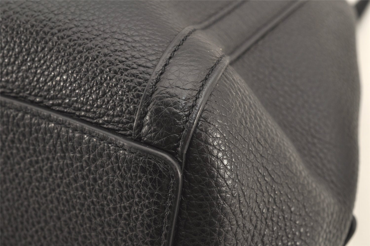 Authentic COACH Vintage Shoulder Hand Bag Leather C6231 Black 2797K