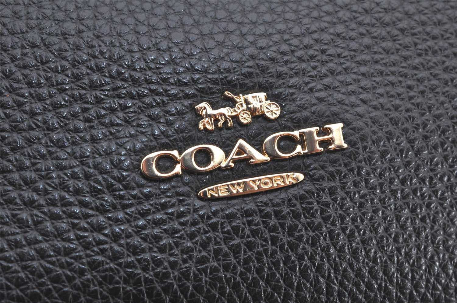 Authentic COACH Vintage Shoulder Hand Bag Leather C6231 Black 2797K