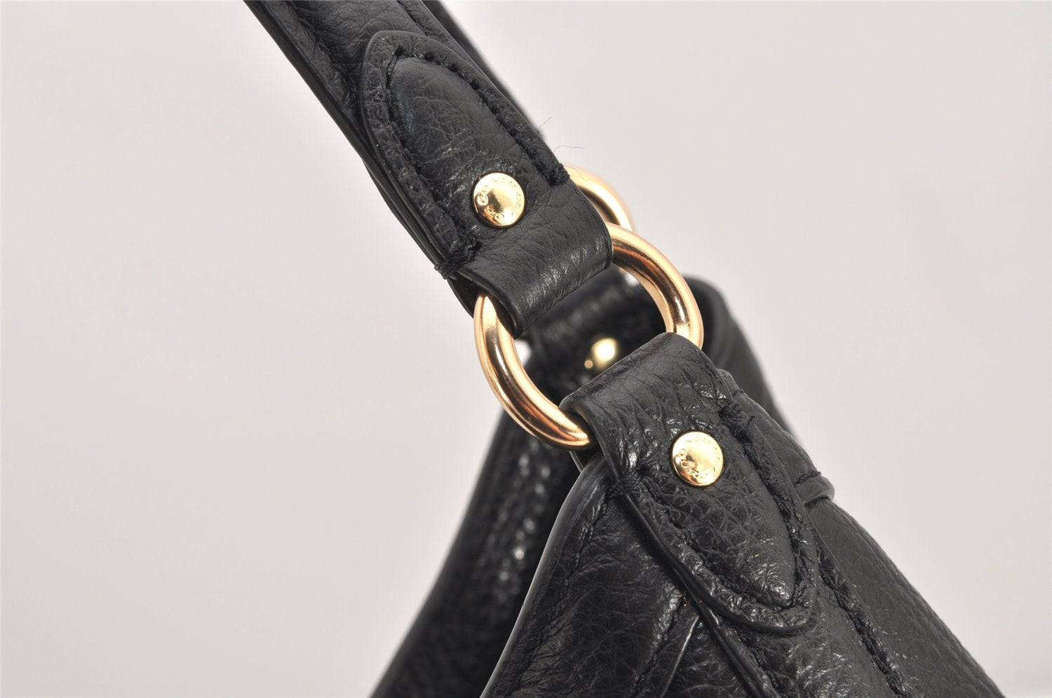 Authentic COACH Vintage Shoulder Hand Bag Leather C6231 Black 2797K
