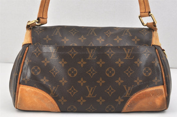 Authentic Louis Vuitton Monogram Beverly MM Shoulder Hand Bag M40121 LV 2798K