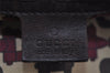 Authentic GUCCI Guccissima Horsebit GG Leather Shoulder Bag 170014 Brown 2799I