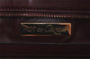 Authentic Cartier Must de Cartier Leather Shoulder Cross Bag Bordeaux Red 2799K