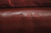 Authentic Cartier Must de Cartier Leather Shoulder Cross Bag Bordeaux Red 2799K