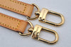 Authentic Louis Vuitton Leather Shoulder Strap Beige 40.2-47.2" LV 2800J