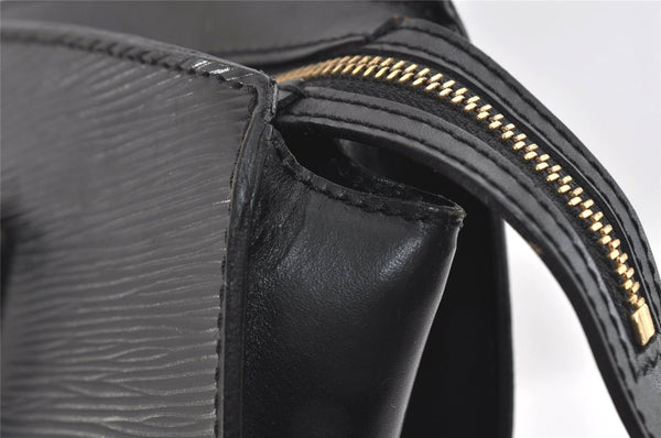 Auth Louis Vuitton Epi Saint Jacques Shopping Shoulder Bag Black M52262 LV 2801I