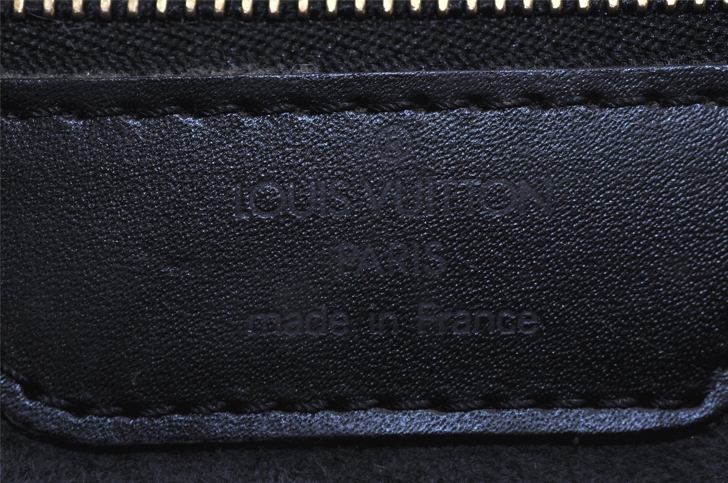 Auth Louis Vuitton Epi Saint Jacques Shopping Shoulder Bag Black M52262 LV 2801I