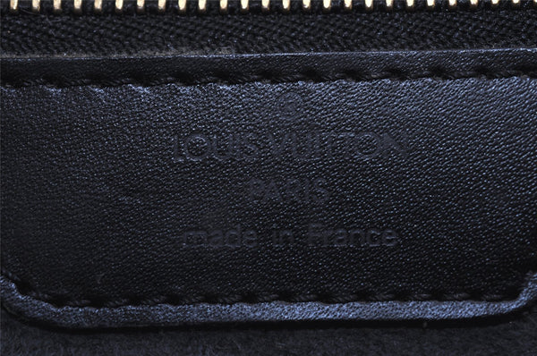 Auth Louis Vuitton Epi Saint Jacques Shopping Shoulder Bag Black M52262 LV 2801I