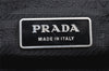 Authentic PRADA Vintage Leather Nappa Shoulder Hand Bag Black 2802I