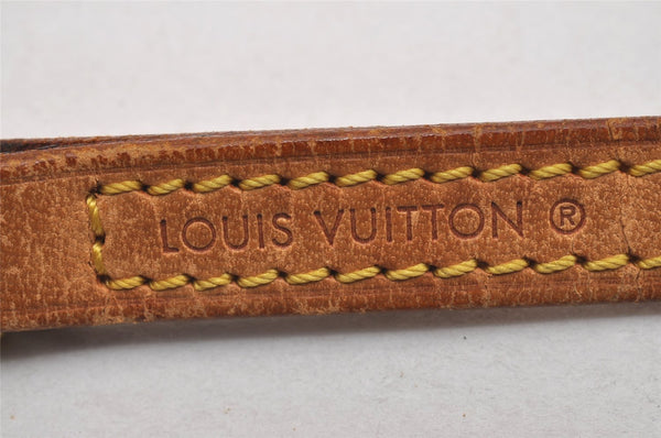 Authentic Louis Vuitton Leather Shoulder Strap Beige 48" LV 2802J