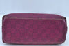 Authentic GUCCI Guccissima GG Leather Shoulder Bag Purse 257282 Purple 2803I