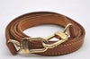 Authentic Louis Vuitton Leather Shoulder Strap Beige 48.4" LV 2803J