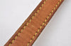 Authentic Louis Vuitton Leather Shoulder Strap Beige 48.4" LV 2803J