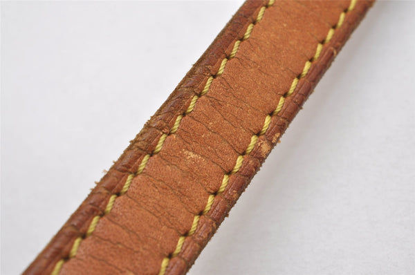 Authentic Louis Vuitton Leather Shoulder Strap Beige 48.4" LV 2803J