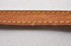 Authentic Louis Vuitton Leather Shoulder Strap Beige 48.4" LV 2803J