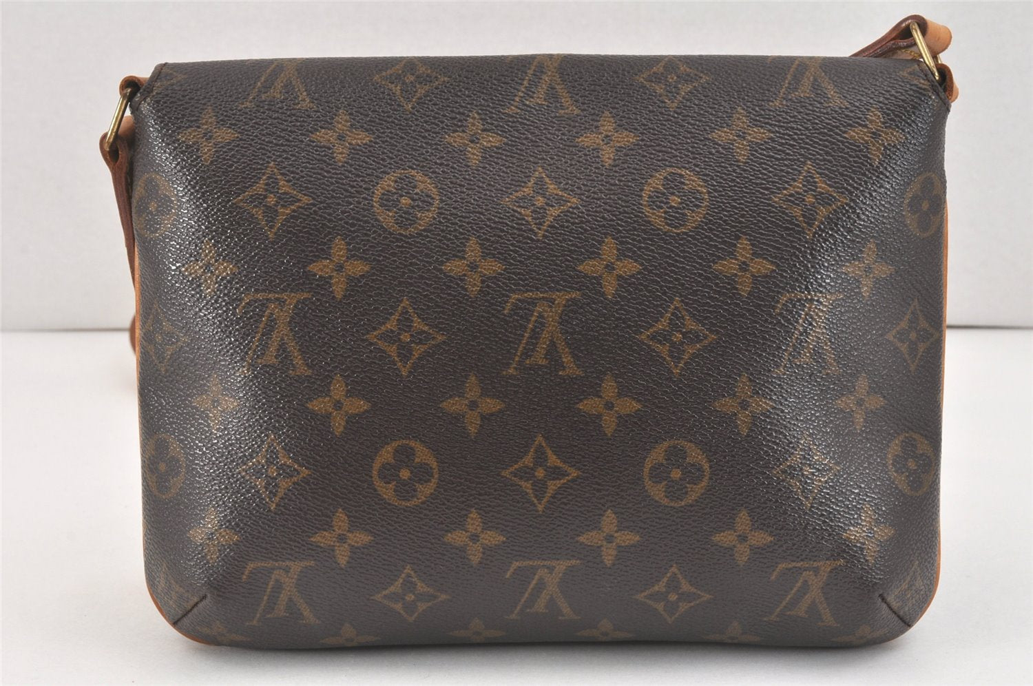 Authentic Louis Vuitton Monogram Musette Tango M51388 Shoulder Cross Bag 2803K
